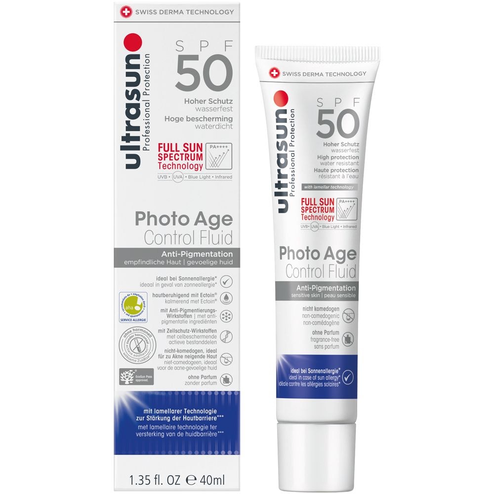 Ultrasun Photo Age Control Fluid Anti-Pigmentation SPF50 40ML