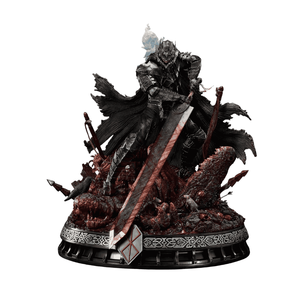 Ultimate Premium Masterline Berserk Guts, Berserker Armor Rage Edition Deluxe Version 1/4 scale By Prime 1 Statue - Medaid International