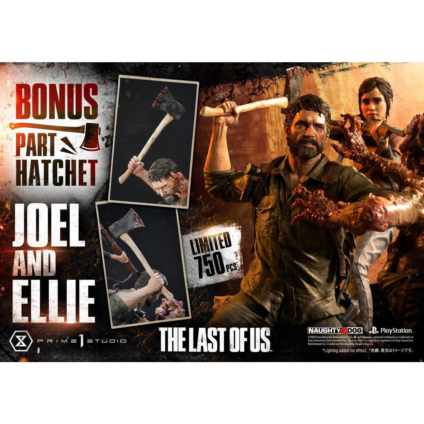 Ultimate Premium Masterline The Last of Us Part I Joel & Ellie Deluxe Bonus Version Statue by Prime 1 Studio - Medaid International