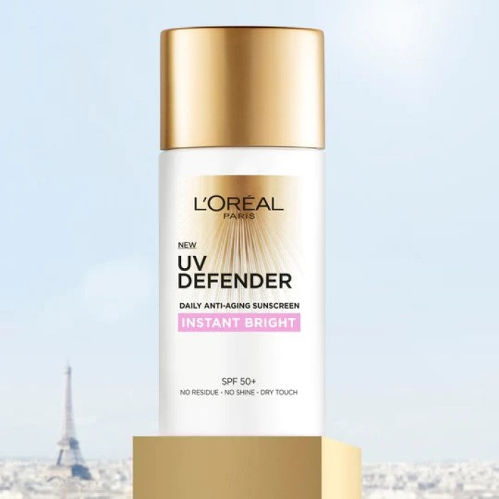 L'oreal UV Defender SPF50 Instant Bright - 50 ml - Medaid International
