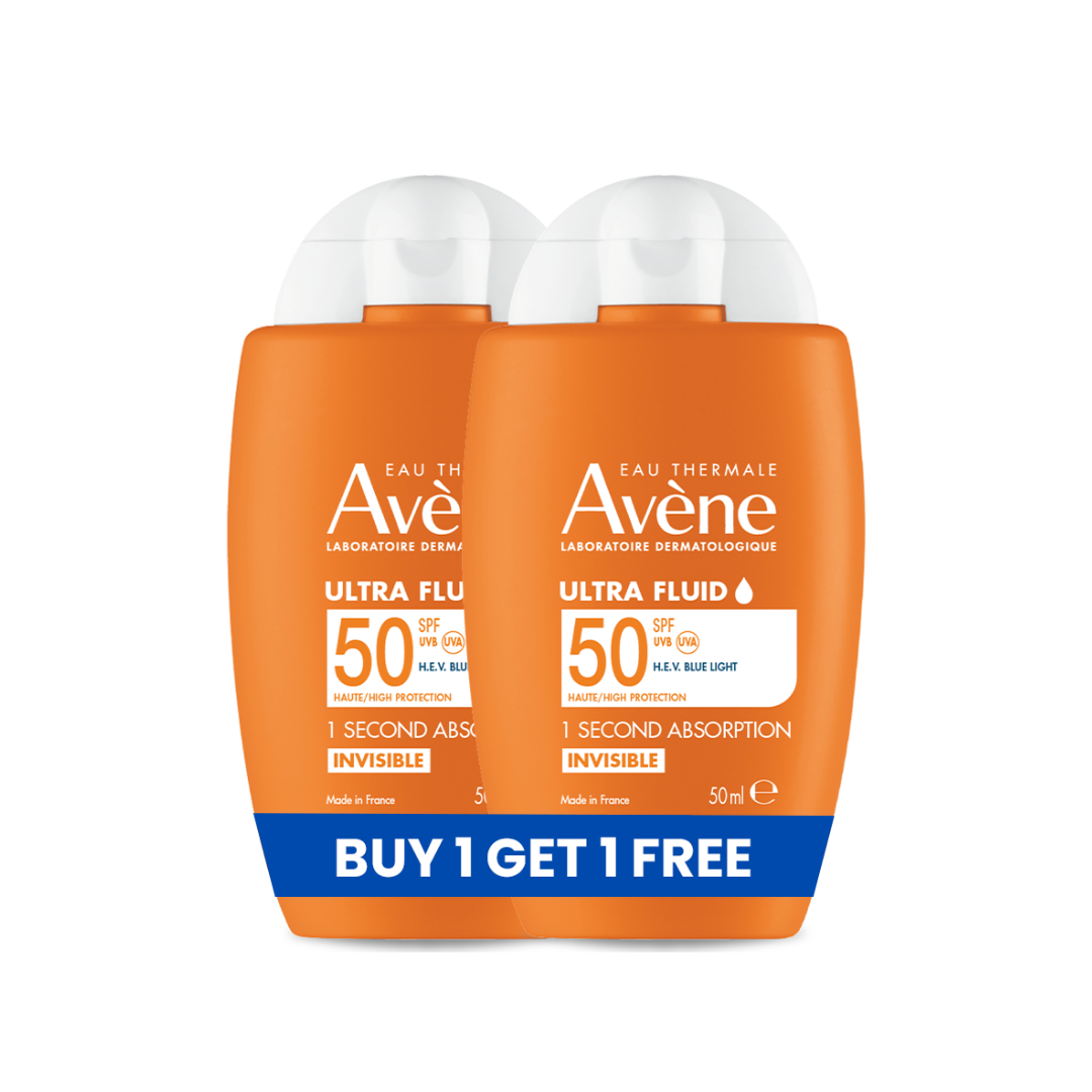 Ultra Fluid Invisible SPF50+ Sunscreen 50ml - Ultra Light texture Buy One Get One