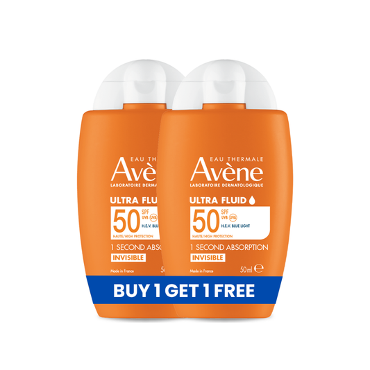 Ultra Fluid Invisible SPF50+ Sunscreen 50ml - Ultra Light texture Buy One Get One