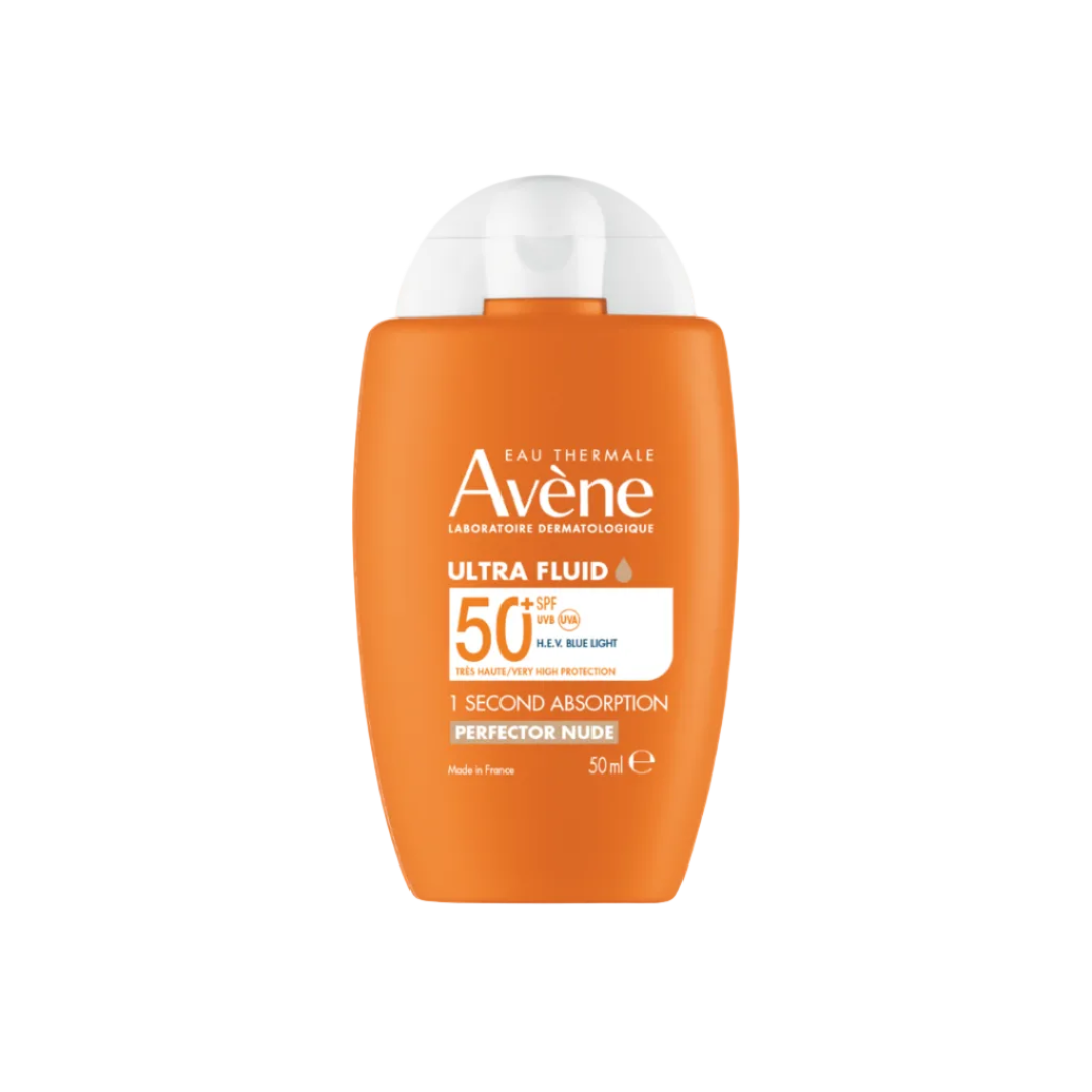 Ultra Fluid Tinted Perfector SPF 50+ Sunscreen 50ml | Ultra Light Tinted Sunscreen for Sensitive Skin - no white cast