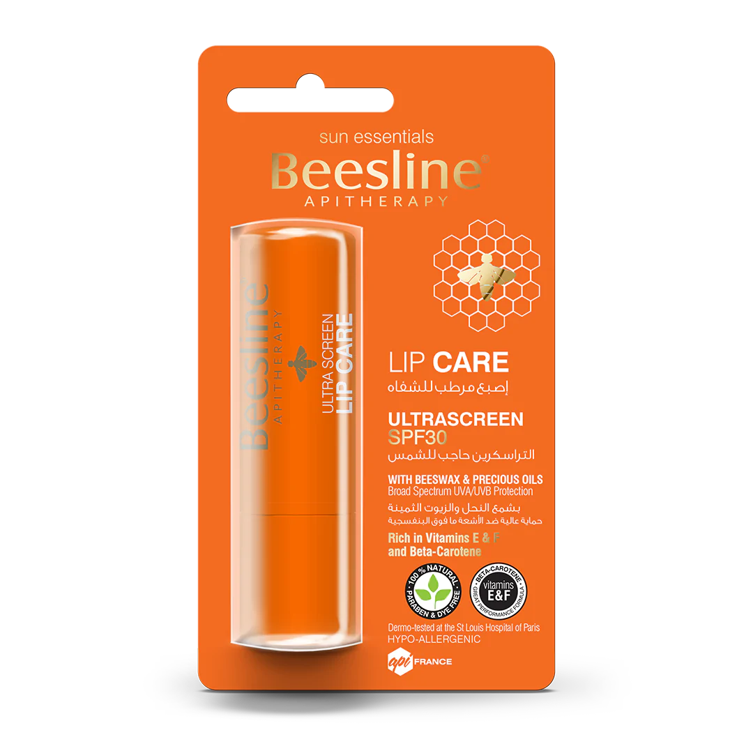 Beesline lip care ultrascreen spf30 with beeswax & precious oils