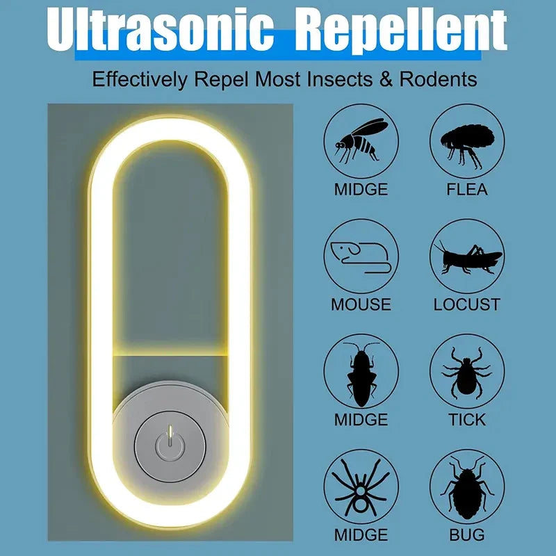 Smart Led Anti-Mosquito Light مصباح ذكي لطرد البعوض
