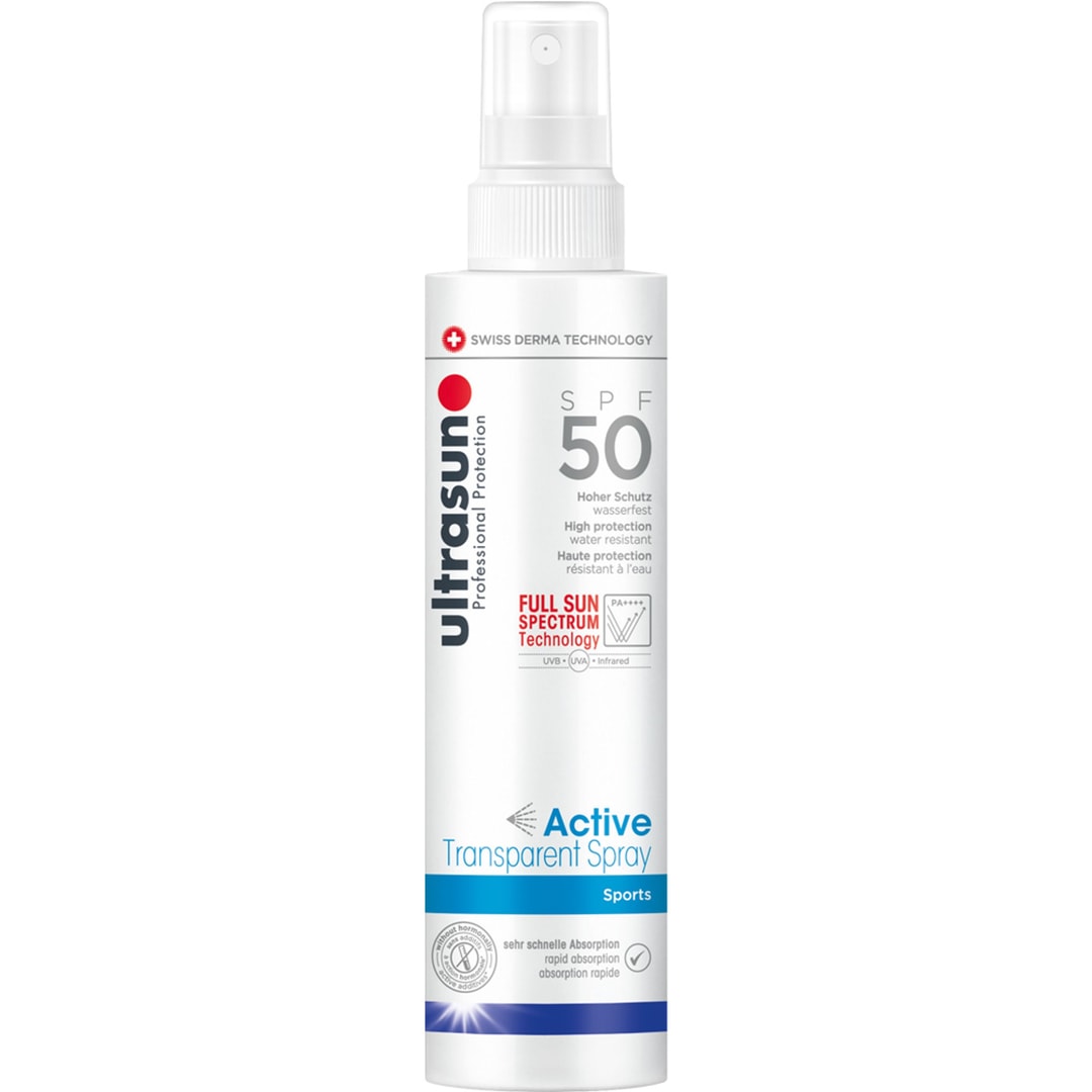 Ultrasun Active Transparent Spray SPF50