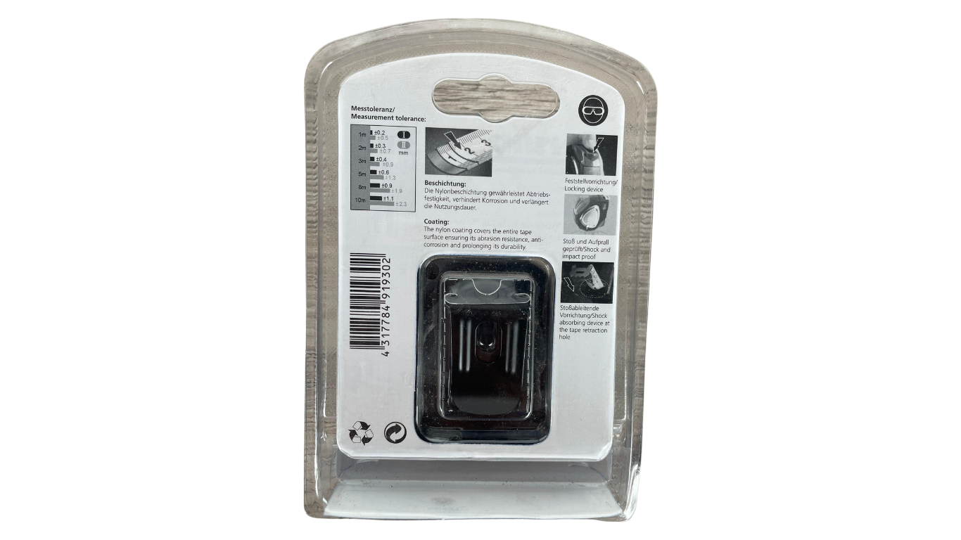 3-meter Pocket Tape Measure by Forum Germany