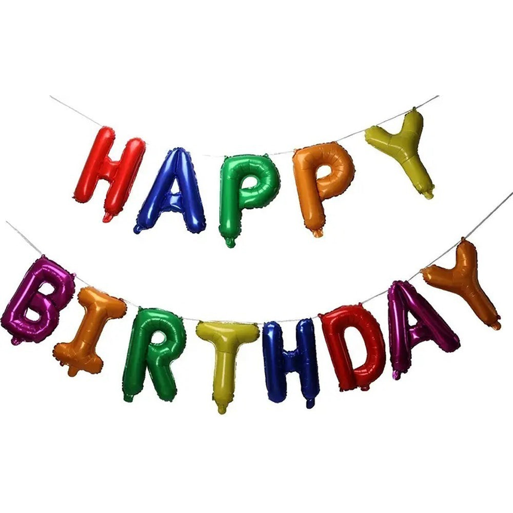Happy Birthday Letter Foil Balloon Lebanon
