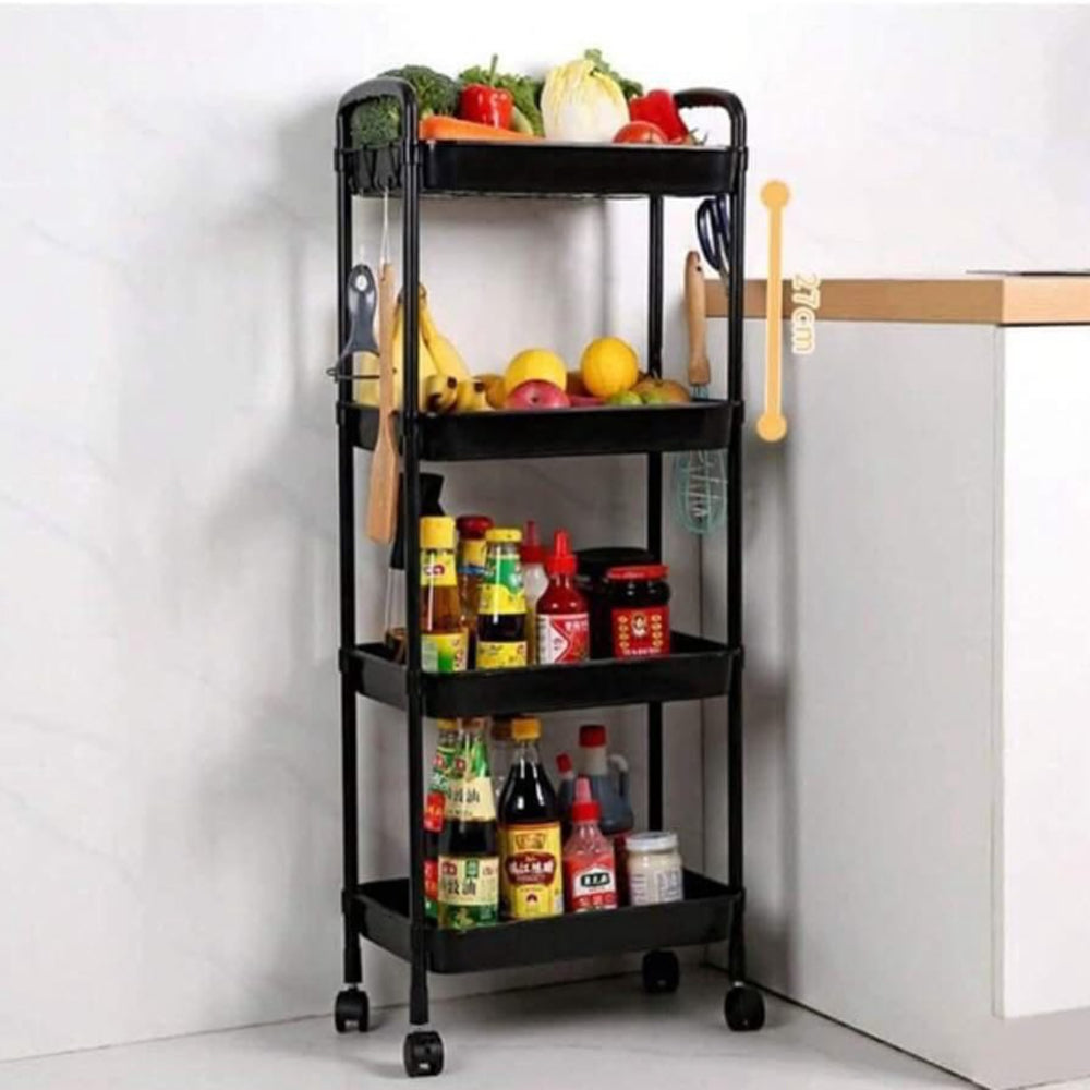(Net) 4 Layer Multifunctional Floor Storage Rack Lebanon