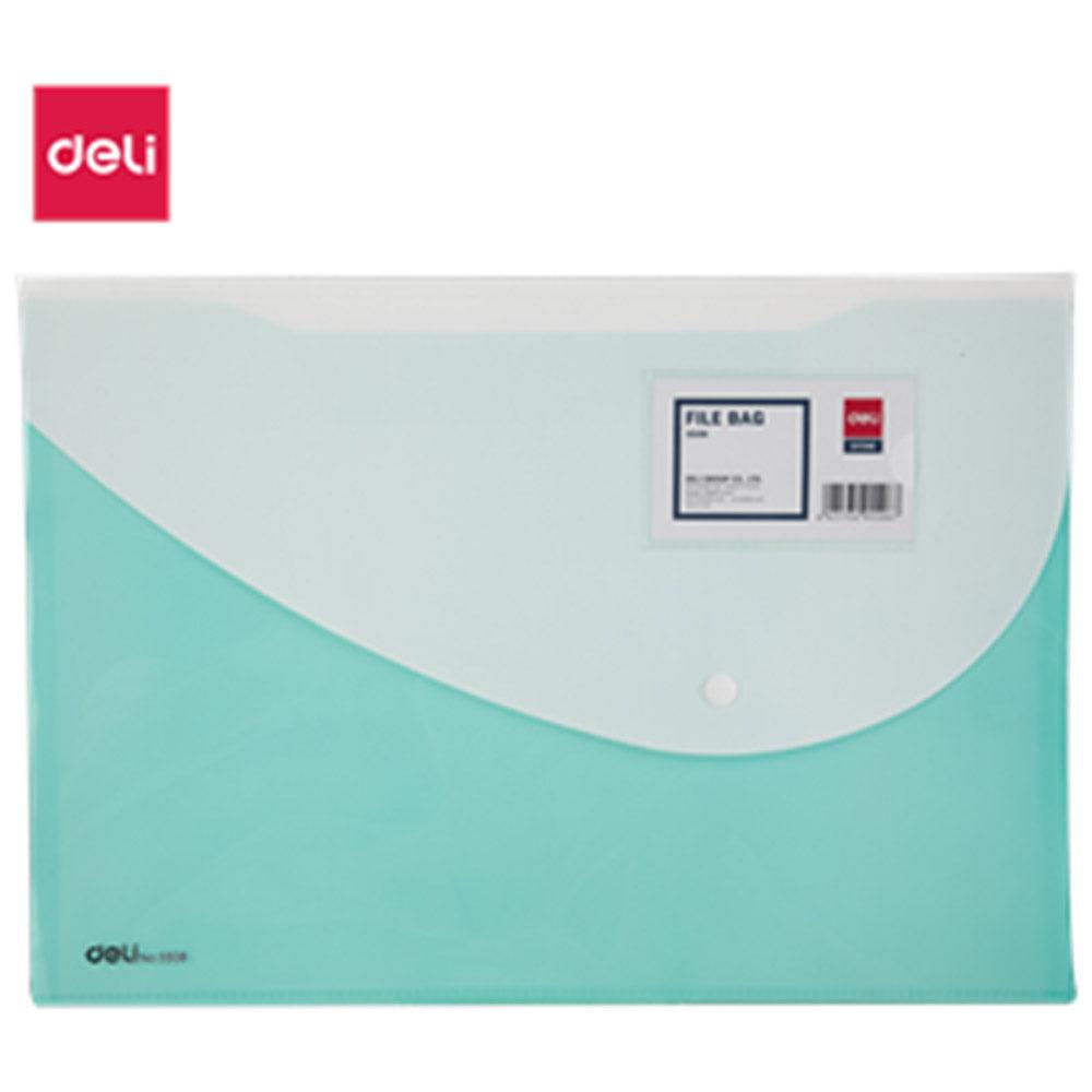 DELI E5506 File Bag Snap FC