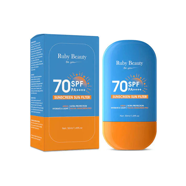 Ruby beauty sunscreen sunfilter Spf70+ RB-168 - Medaid International