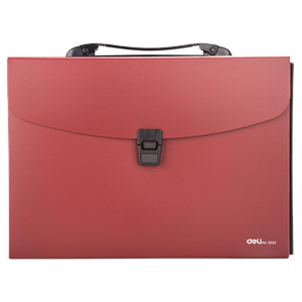 DELI E5557 Expanding File with Handle A4 -13 Pockets