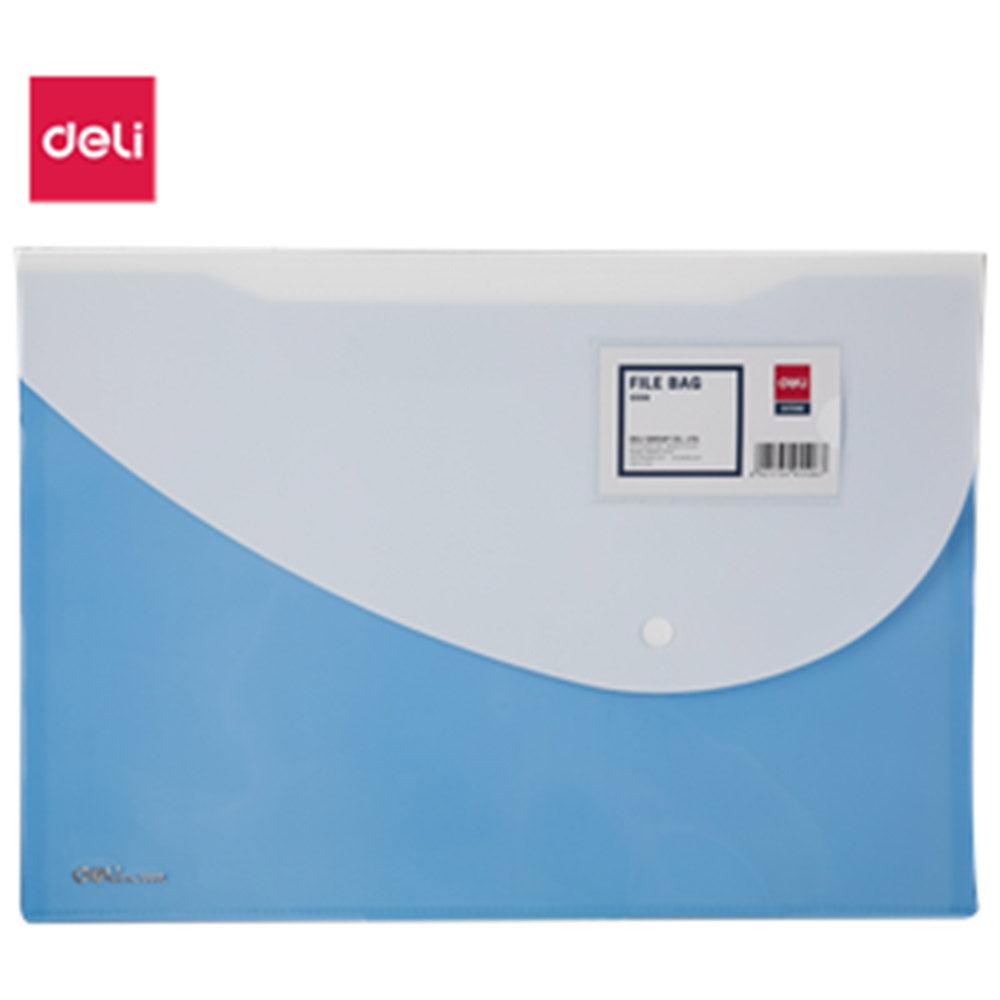 DELI E5506 File Bag Snap FC