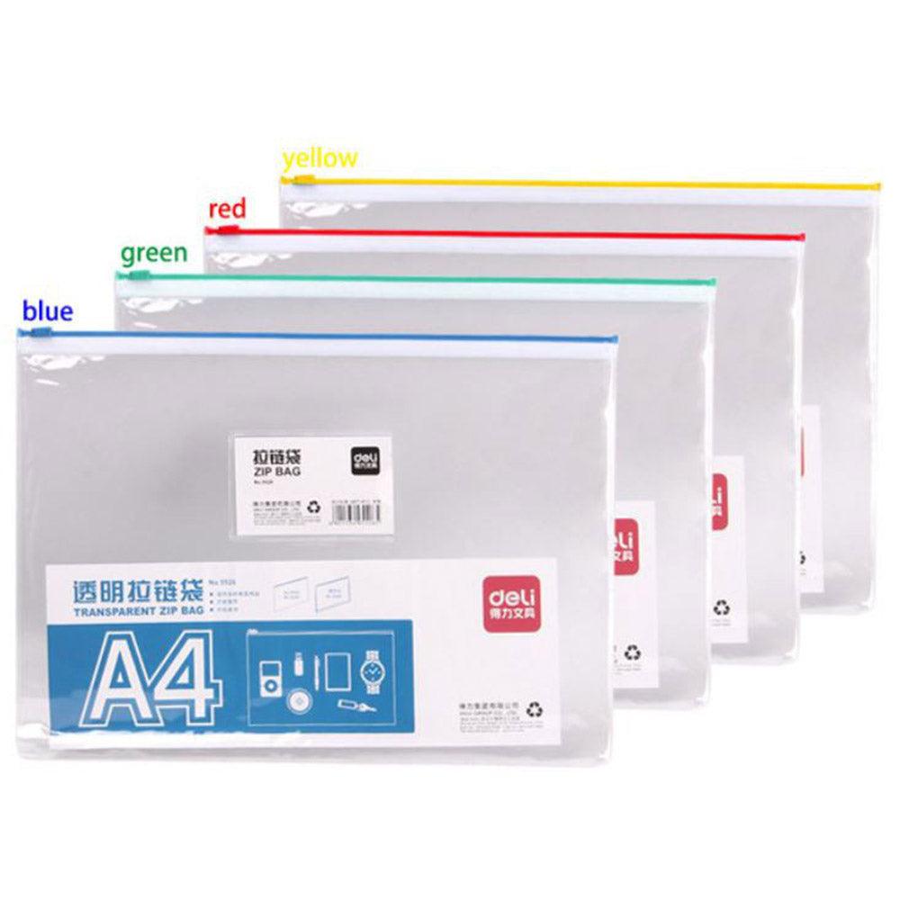 DELI E5526 Zip Bag A4