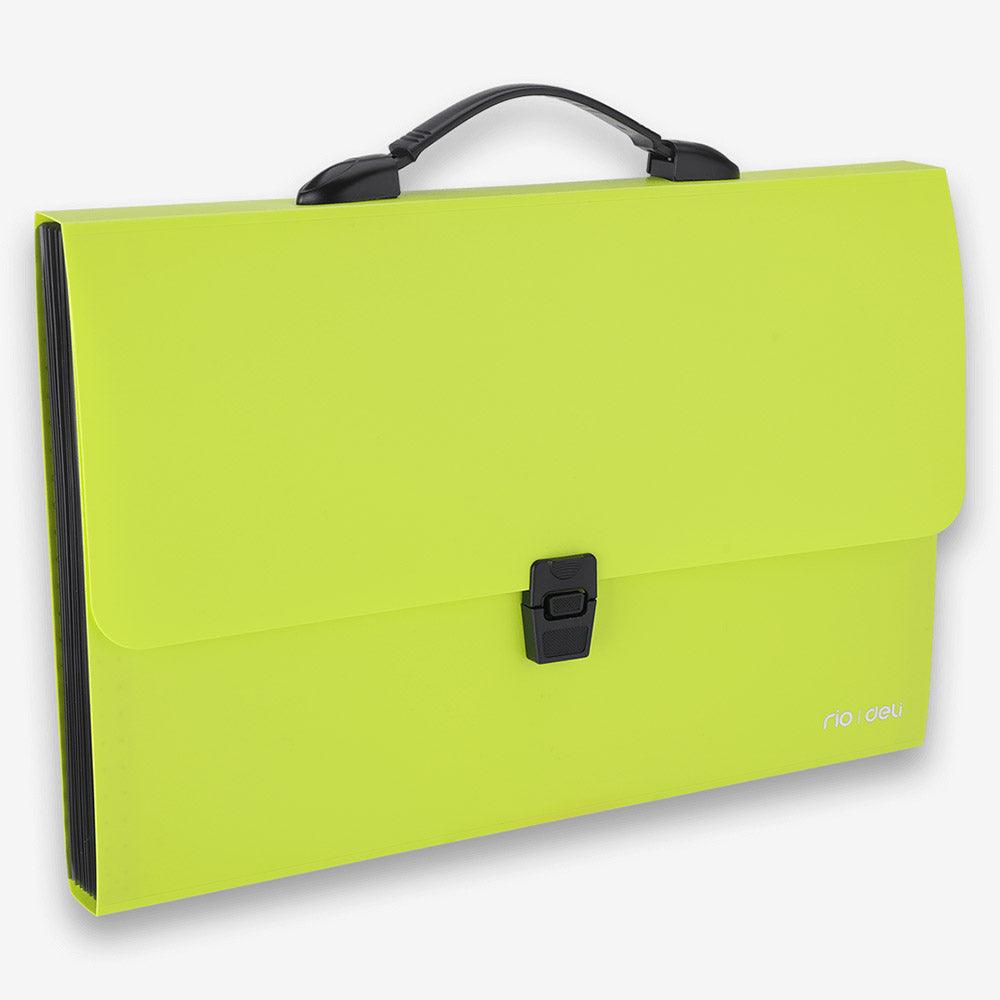 Deli EB40452 Expanding File FC 13 Pockets- Green