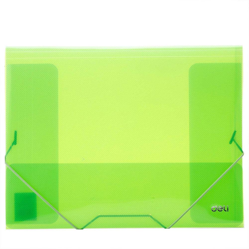 Deli E39504 3-Flap Elastic Folder A4