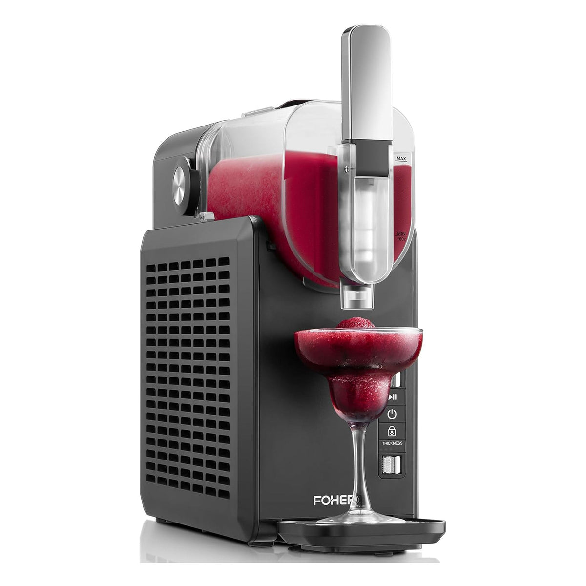 FOHERE Professional Slushie Machine with Quick-freeze Technology