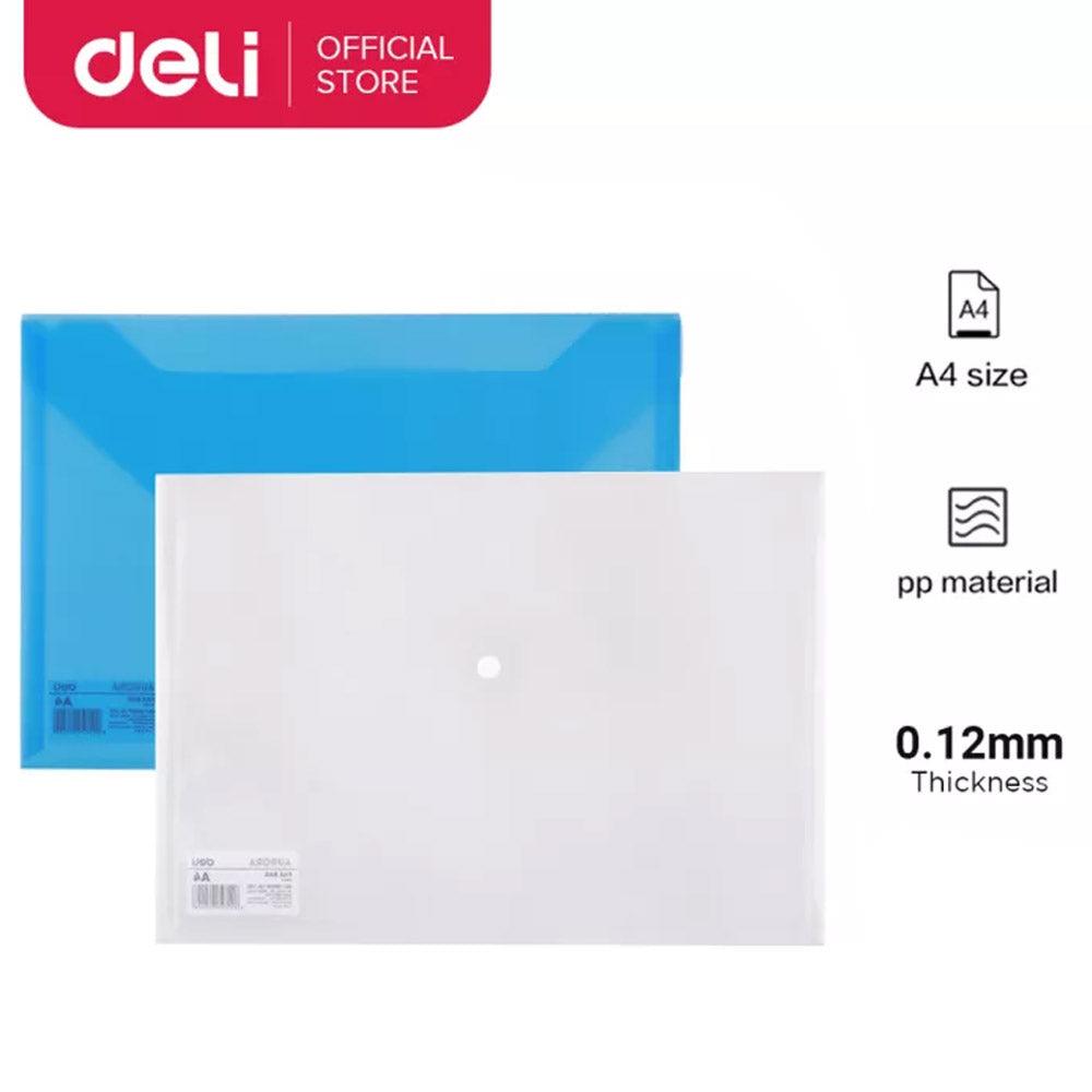 Deli EF10412 File Bag A4 - White