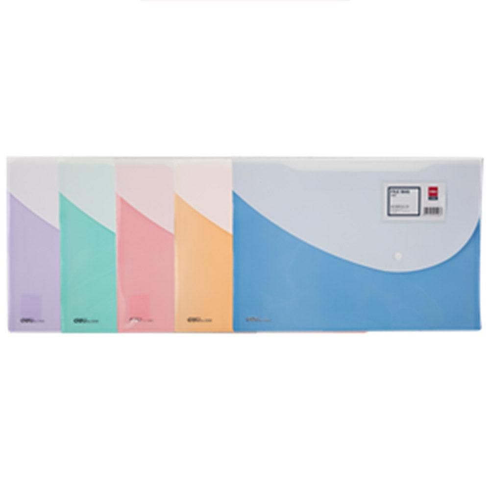 DELI E5506 File Bag Snap FC