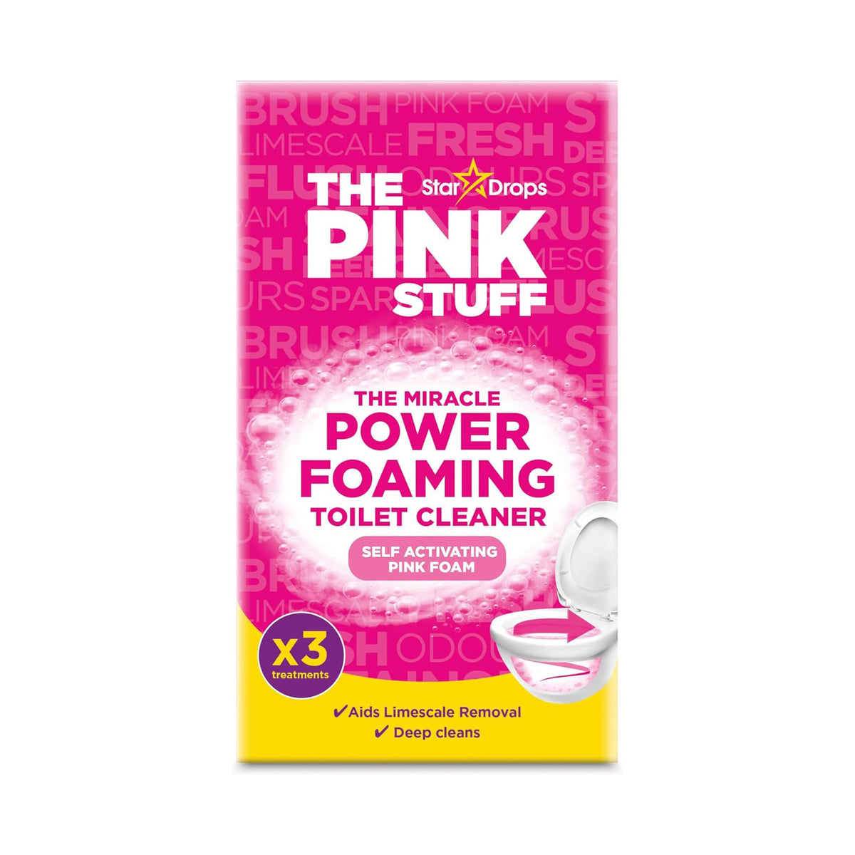 The Pink Stuff Miracle Power Foaming Toilet Cleaner
