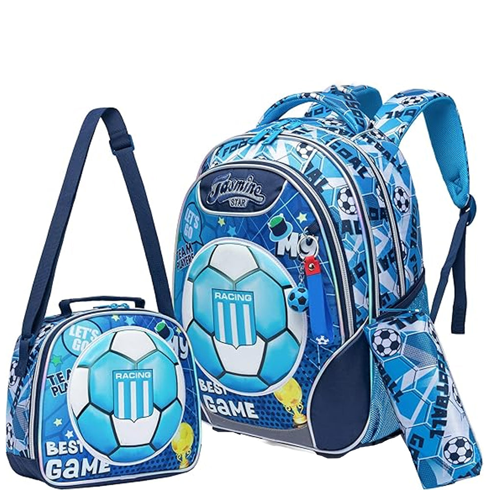 (NET) Football Backpack For Girls Set Of 3 Pcs Lebanon