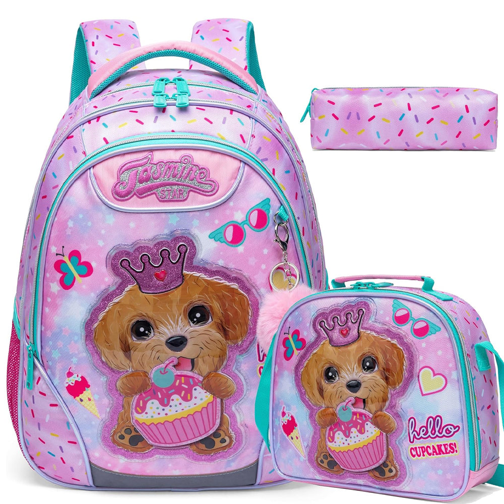 (NET) Dog Backpack For Girls Set Of 3 Pcs Lebanon