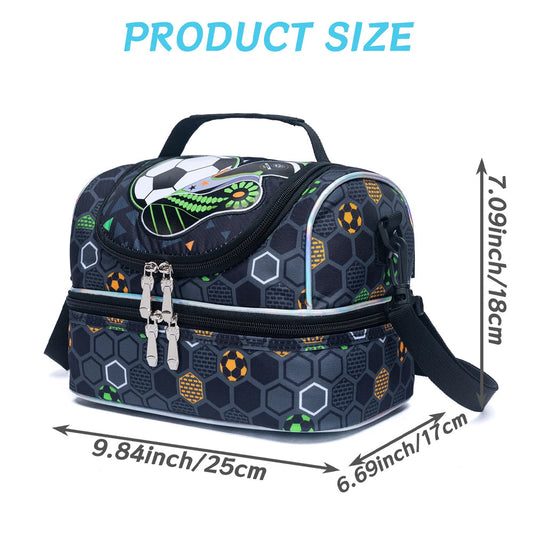 (NET) Basketball Kids Lunch Bag Insulated Bento Lebanon