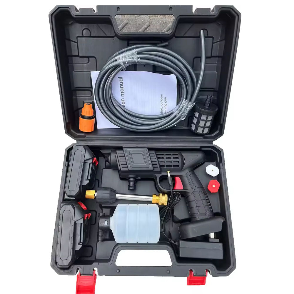 (NET) High Pressure Cleaner Car Washer Rechargeable Portable
