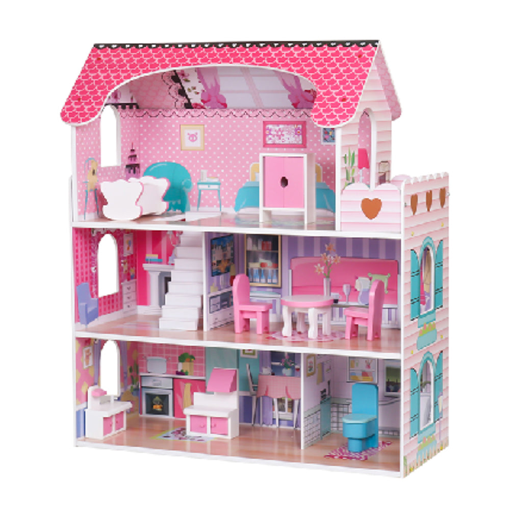 (Net) Wooden Doll house Playset Lebanon