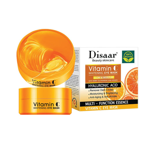 (NET) Disaar Vitamin C Series Eye Mask Anti Wrinkle Dark Circles Removal 60 pcs /223828