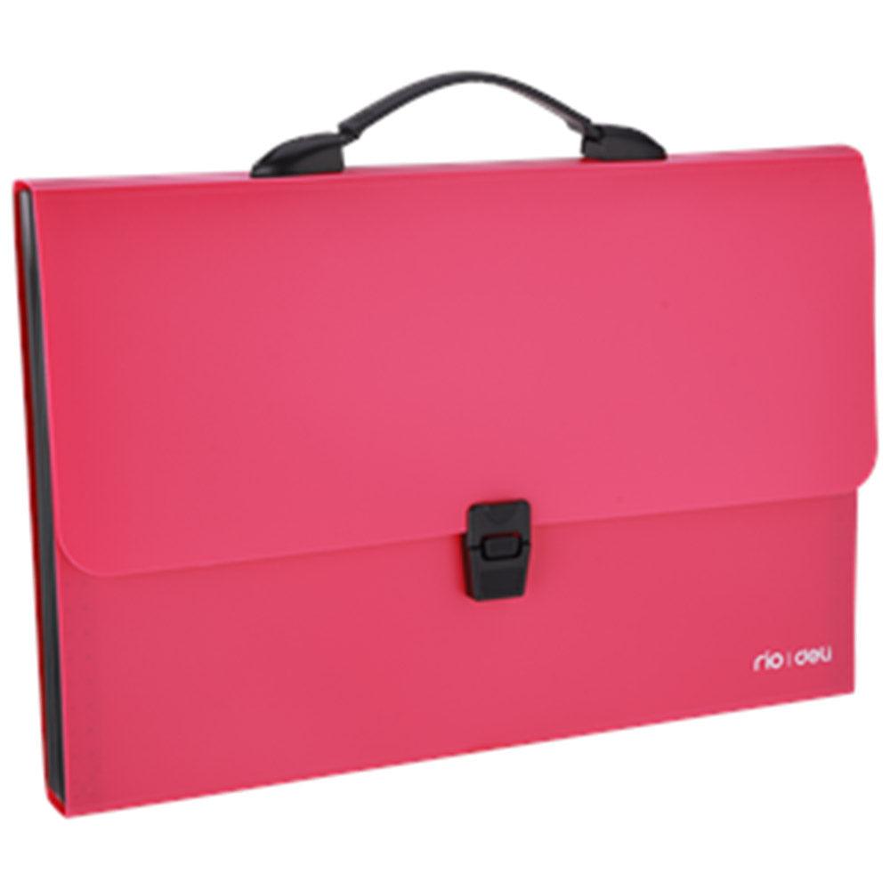 Deli EB40442 Expanding File FC 13 Pockets- Red