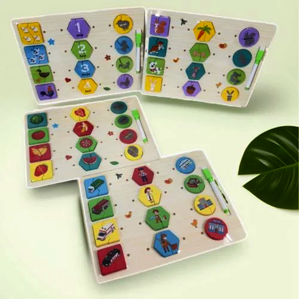 Wooden Puzzle With Marker Lebanon