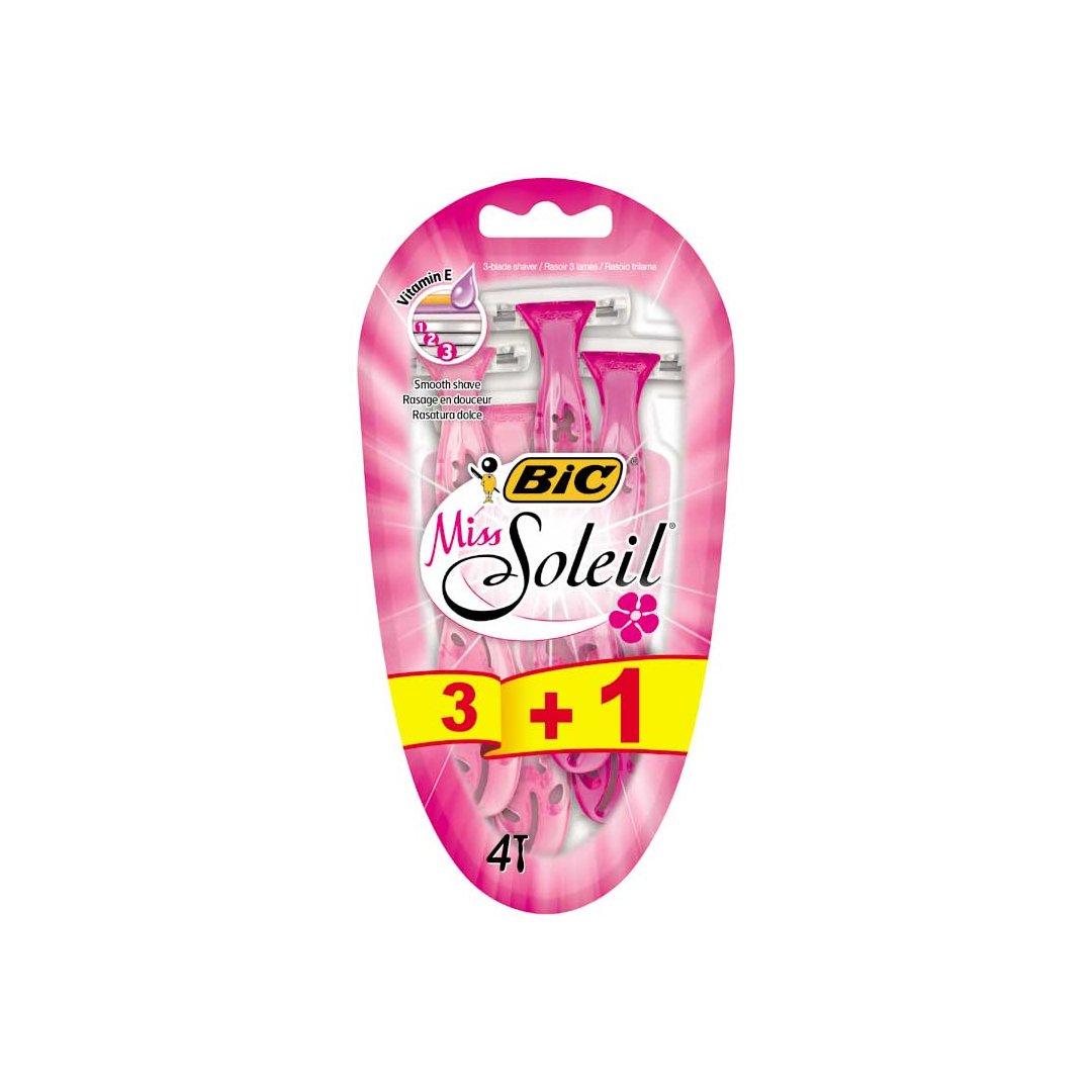 Bic Miss Soleil 3+1 Free - Medaid