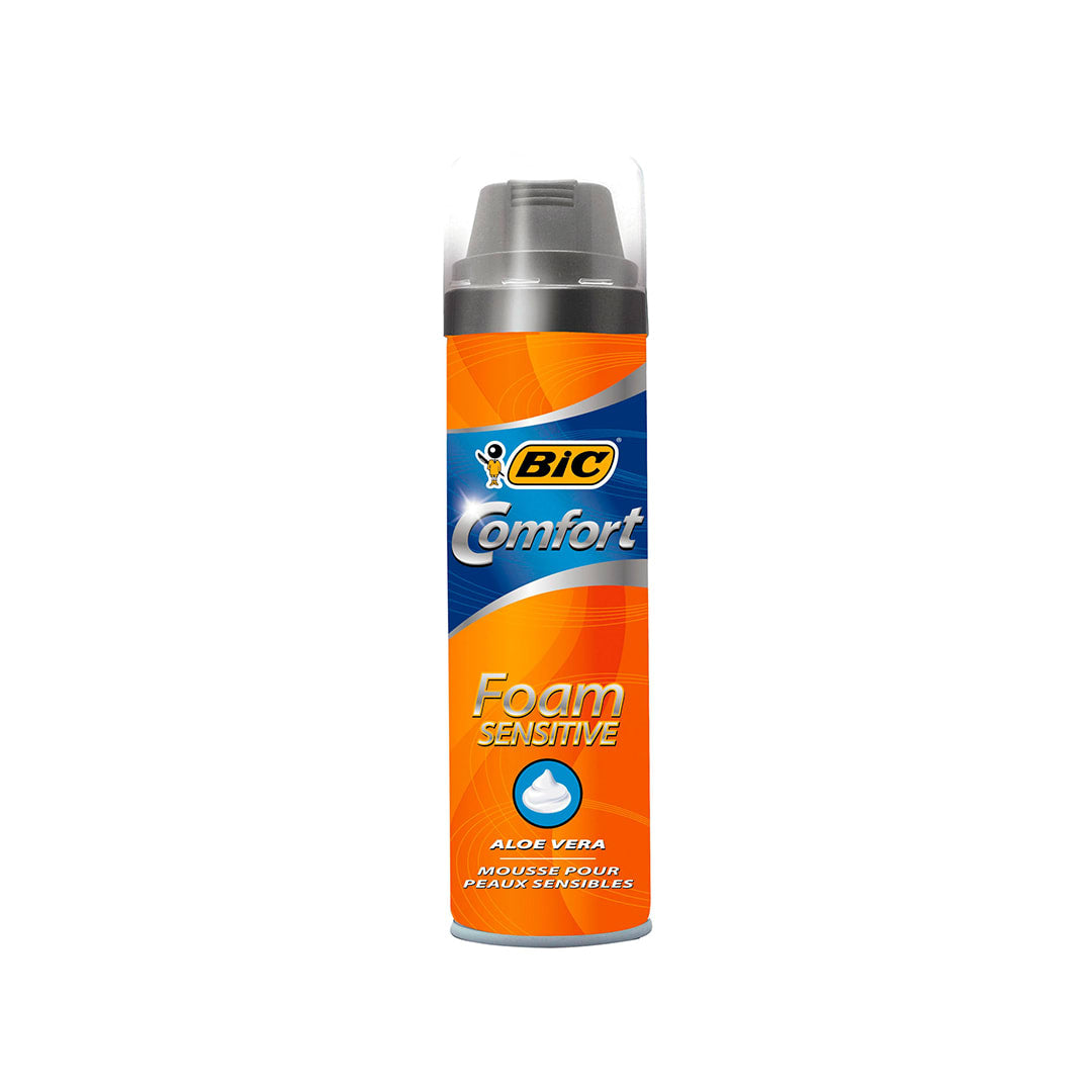Bic Shaving Foam Comfort Sensitive 250ml - Medaid International