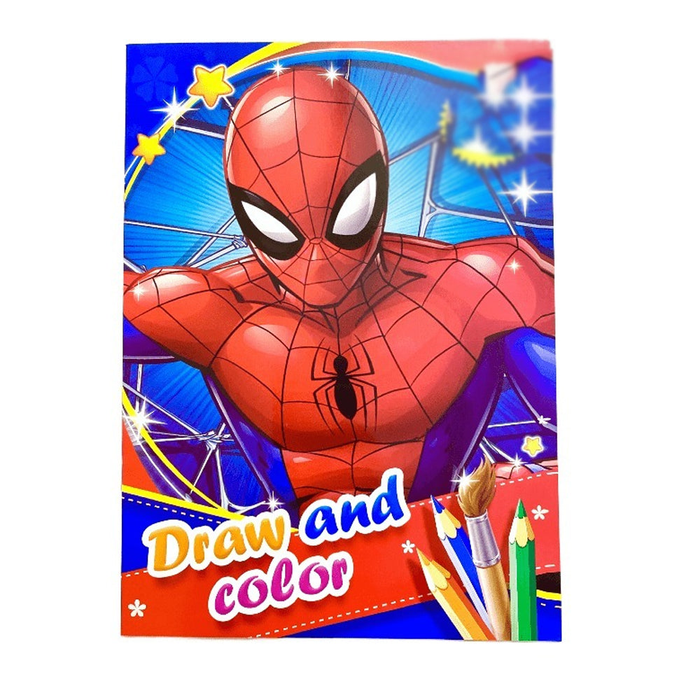 Spider-Man Coloring Book With Stickers Lebanon