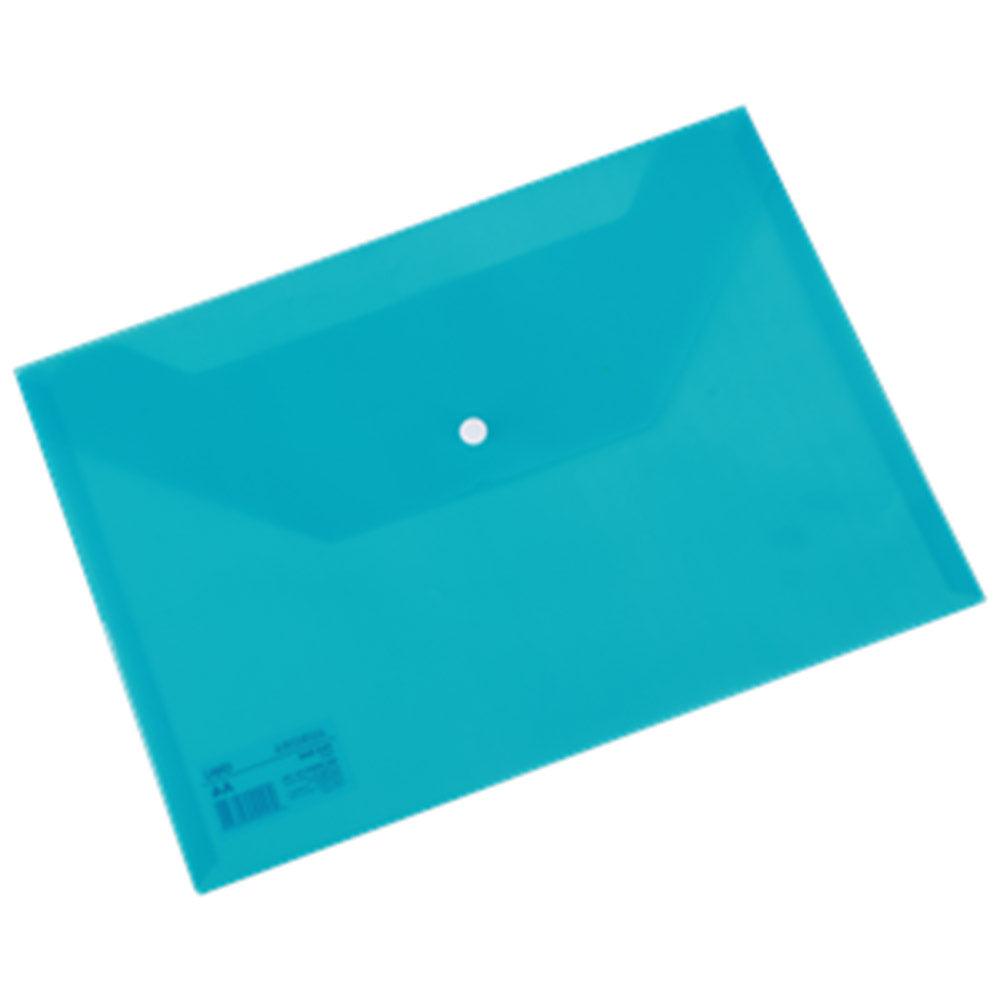 Deli EF10472 File Bag A4 - Light blue