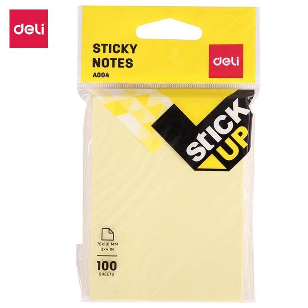 Deli Sticky Notes 100 Sheets EA00452 76 x 101 mm