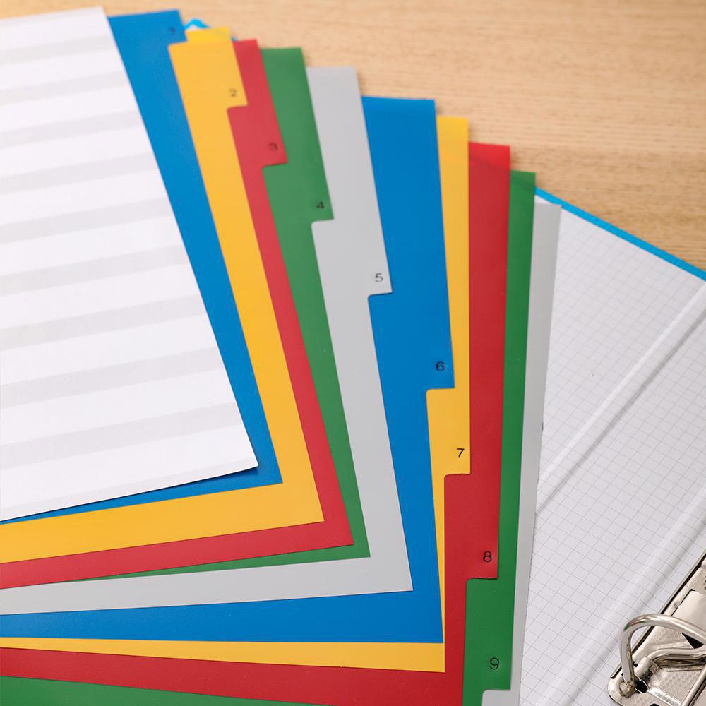 Deli E5724A Dividers 10 Sheets - A4