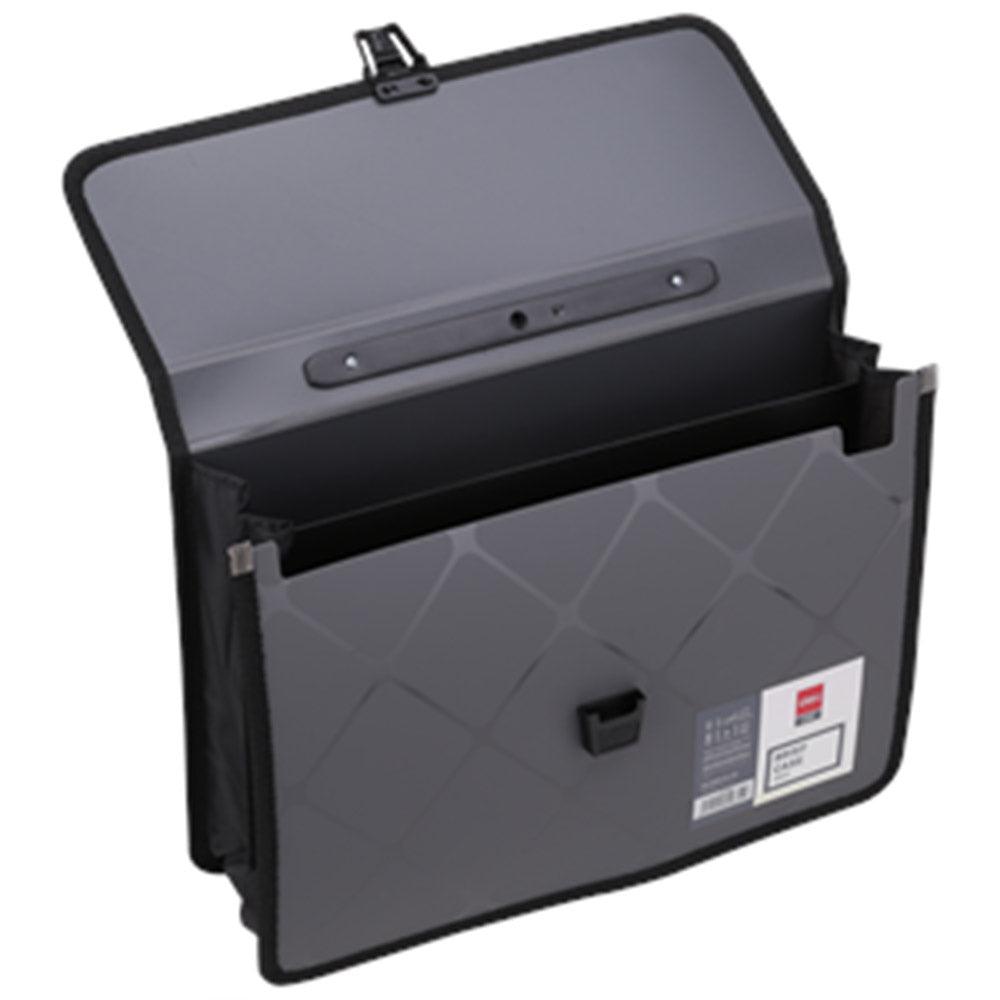 Deli E39634 Cube Brief Case with Handle A4