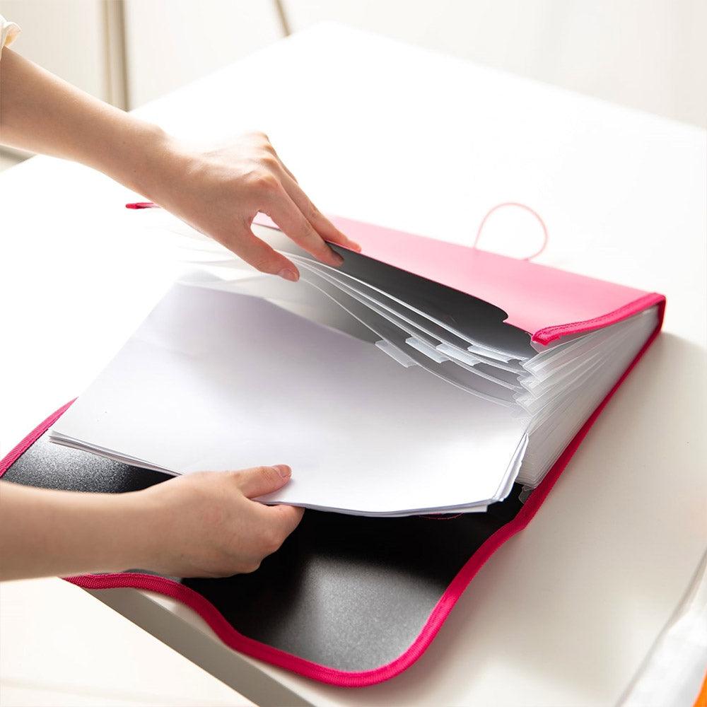 Deli E38128 A4 Expanding File 13 pockets