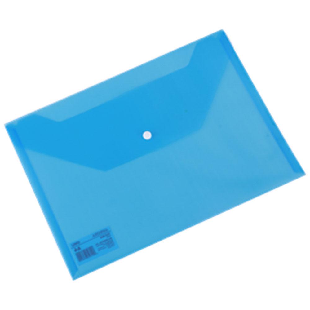 Deli EF10432 File Bag A4 - Blue