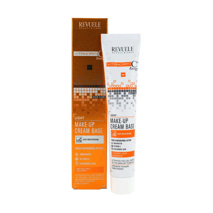 REVUELE VITANORM C+ENERGY LIGHT MAKE-UP BASE 50 ml, 12 pcs - Medaid International