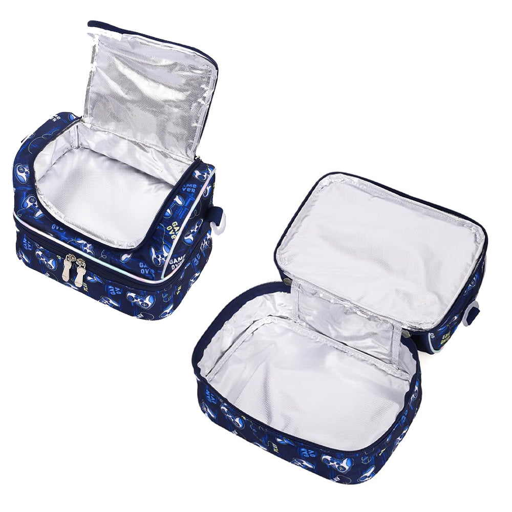 (NET) Game Kids Lunch Bag Insulated Bento