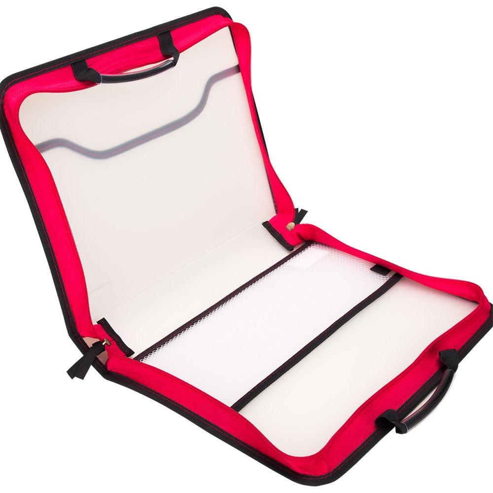 Deli E38129 Zip A4 Document Case with Handle