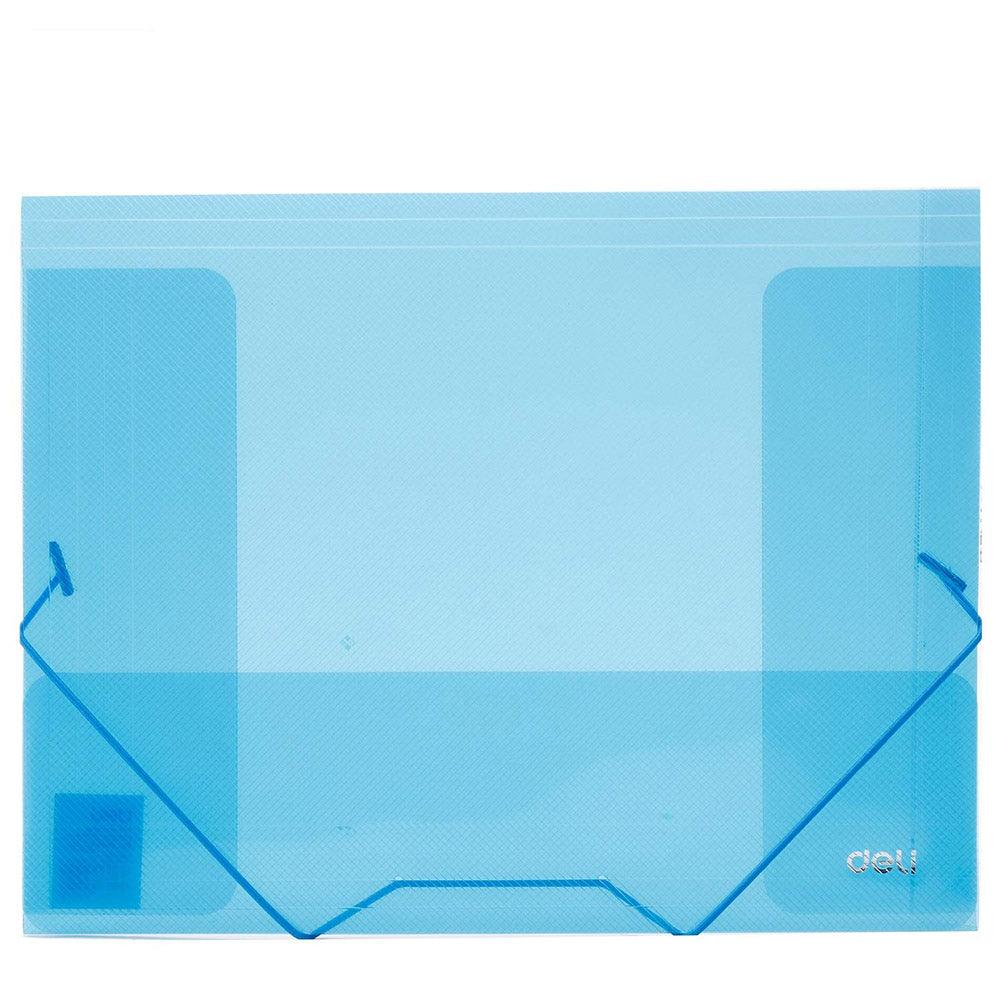 Deli E39504 3-Flap Elastic Folder A4