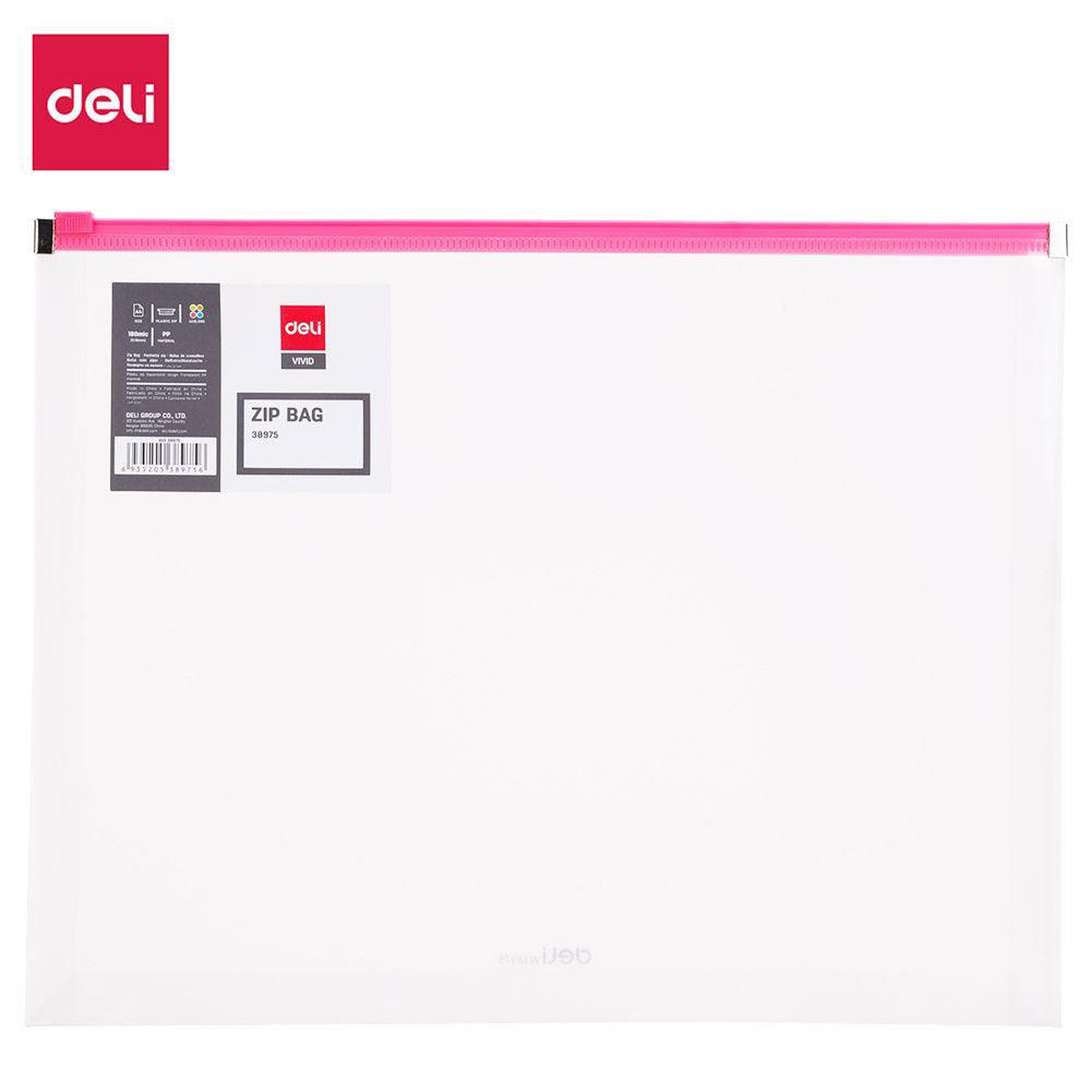 DELI E38975 Zip Bag A4