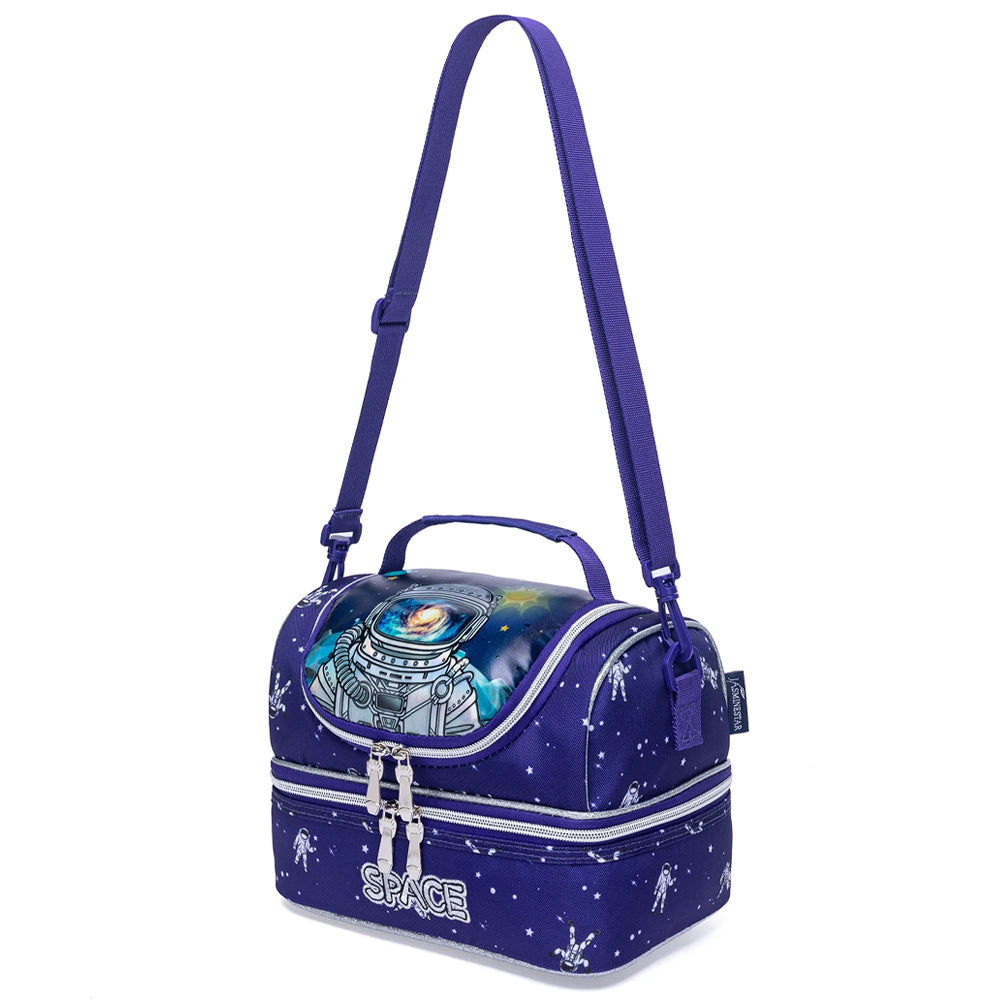(NET) Astronaut Kids Lunch Bag Insulated Bento Lebanon