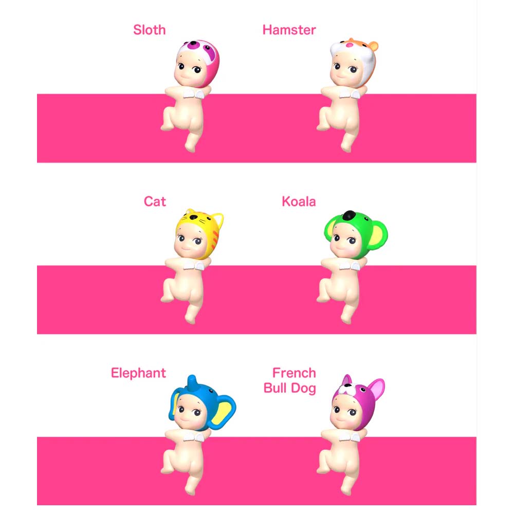 Sonny Angel Looking Back series   -  (STICKEY)