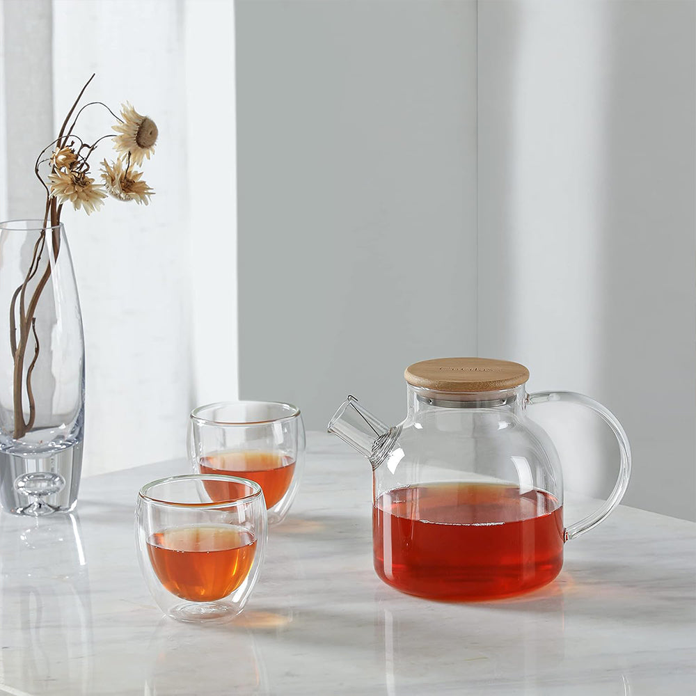 Glass Teapot Stovetop Safe 1500ml
