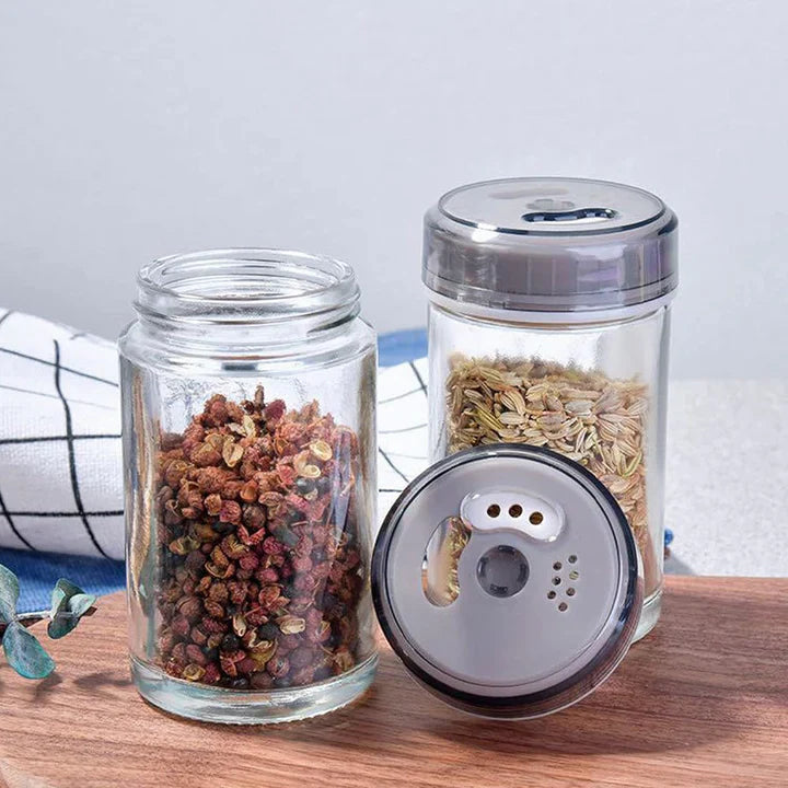 6-Jar Revolving Spice Rack Organizer